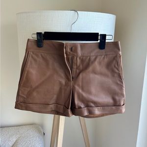 See by Chloe leather shorts